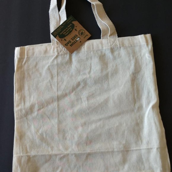 Handmade Painted Tote Bag with Lady with Rainbow Hair Silhouette Art Artisan - Picture 3 of 16